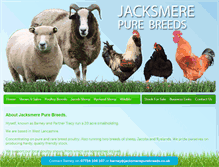 Tablet Screenshot of jacksmerepurebreeds.co.uk